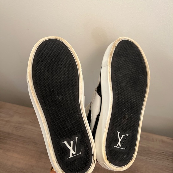 Louis vuitton monogram kids children shoes sneakers size EU 29 US 12 - Picture 8 of 9